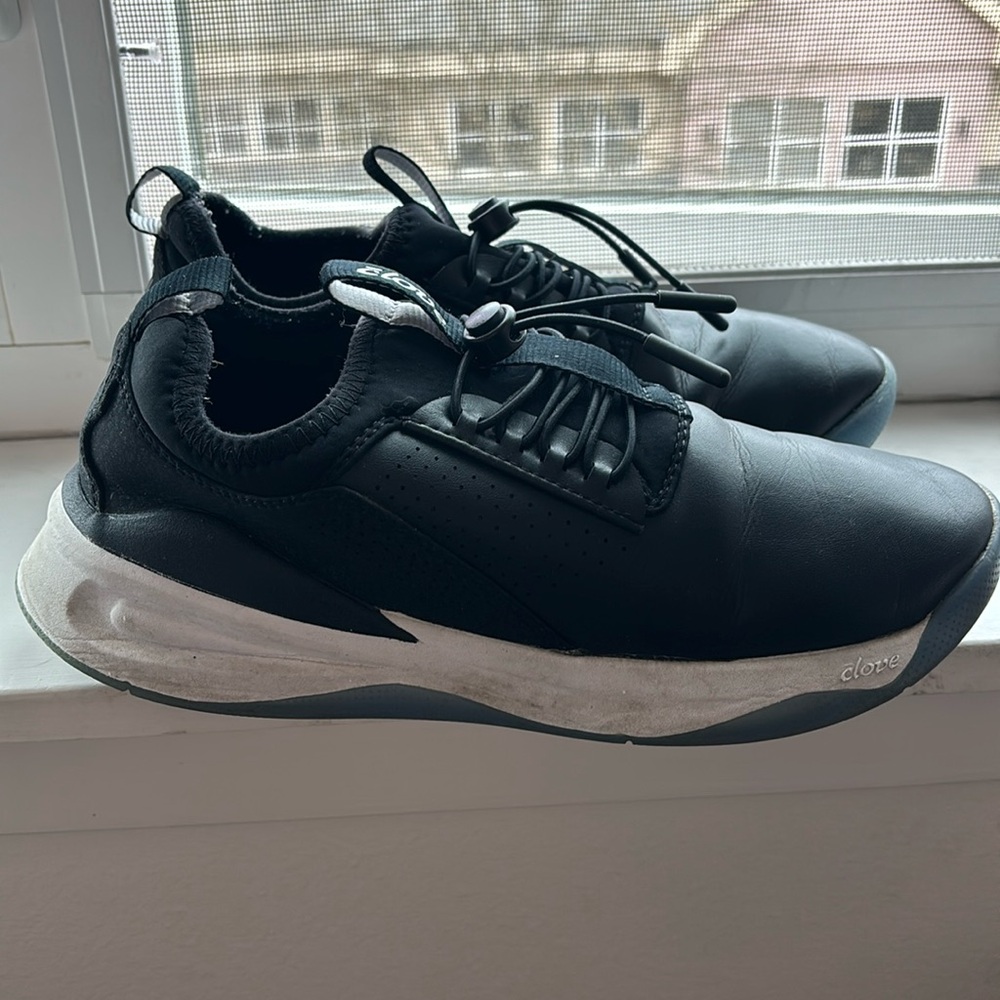 ⭐ Clove Women’s Classic Black Night Shift Nurse Sneakers Shoes Size 7.5